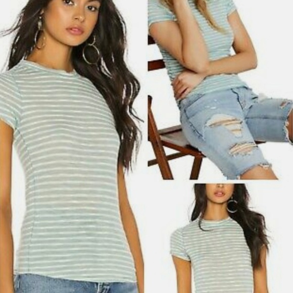 We The Free Sage Combo Striped T-Shirt - Picture 15 of 16